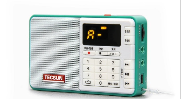 Tecsun Q3 Broadcast Recorder Digital Audio Player