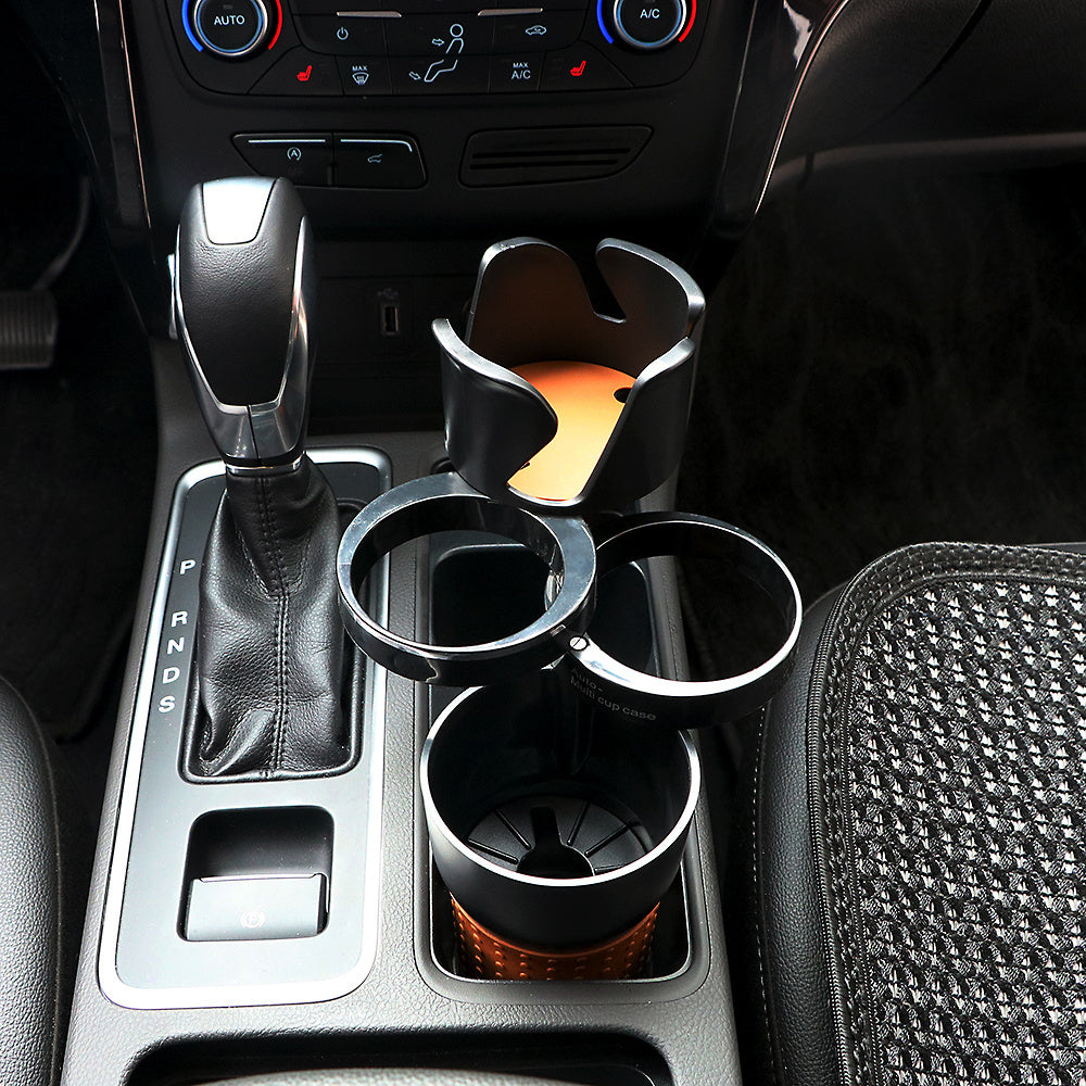 Car Cup Holder, Door Mount Drink and Bottle Stand for Cars and Trucks