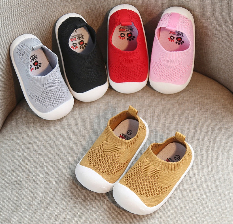 Baby Toddler Shoes – Soft Bottom First Walker Shoes