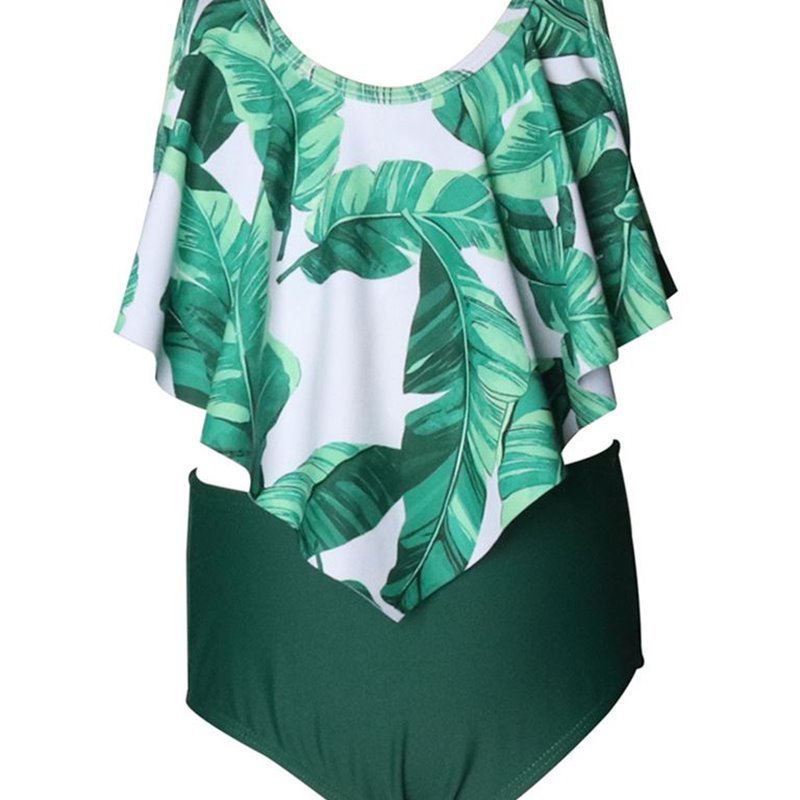 Women’s Color Block Bikini Set – Padded Nylon Swimwear