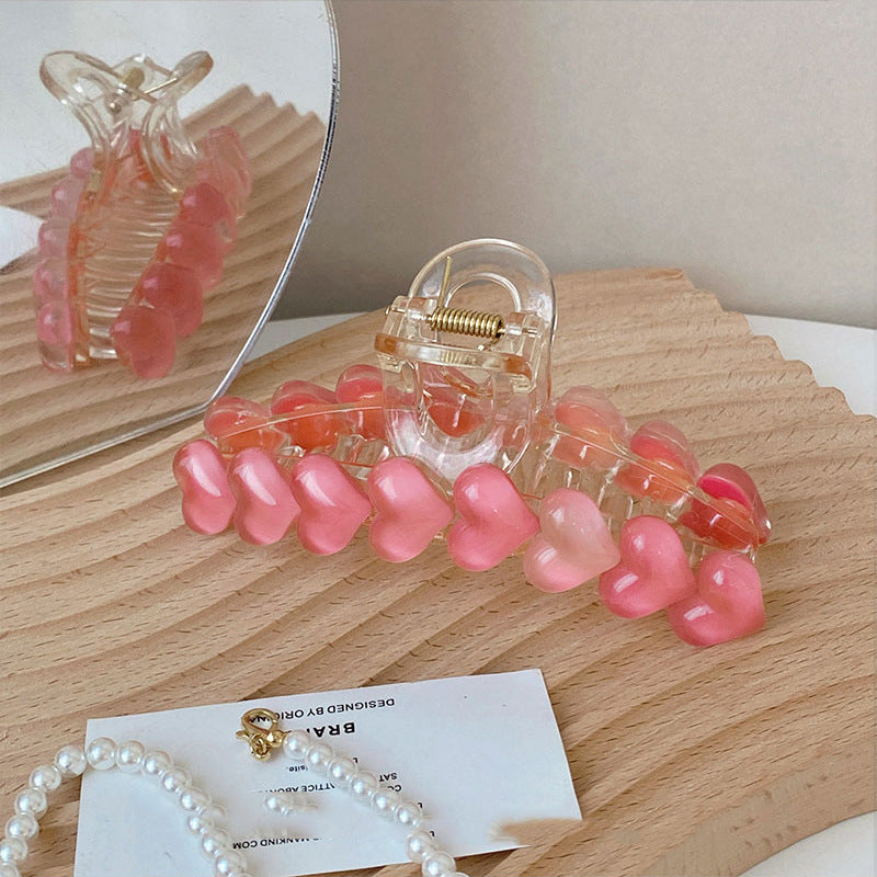 Small Sparkling Love Temperament Hair Accessories Hairpin