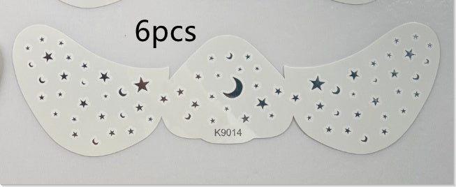 Freckle Tattoo Stickers – Waterproof Gold Dot Face & Eye Makeup Stickers for Women