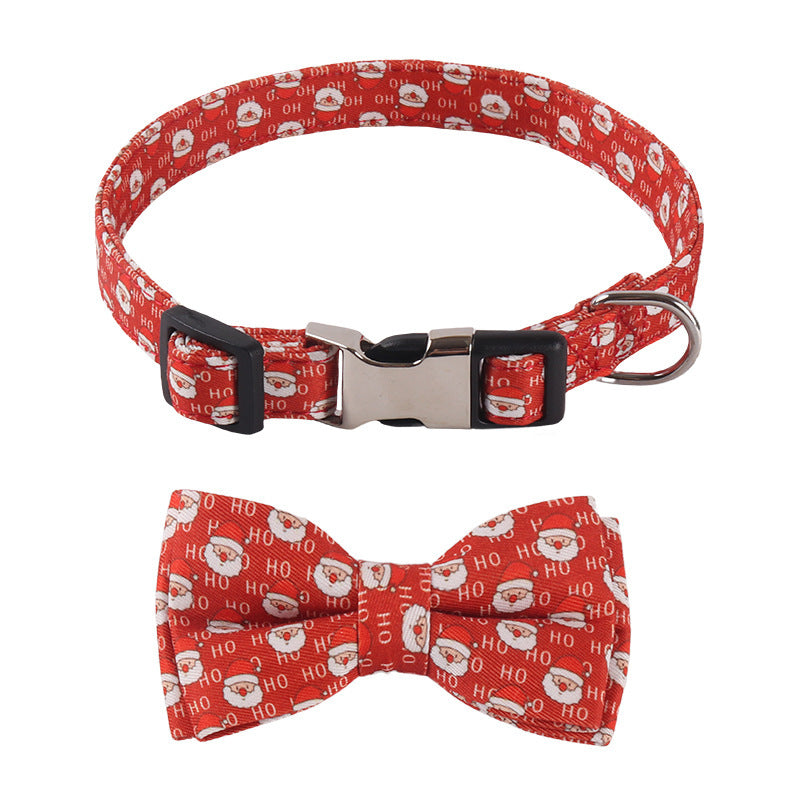 Pet Supplies Design Christmas Series Bow SUNFLOWER Holiday Dog Collar