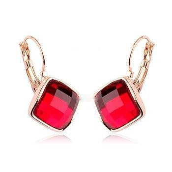 Korean Style Graceful Earrings Simple Square