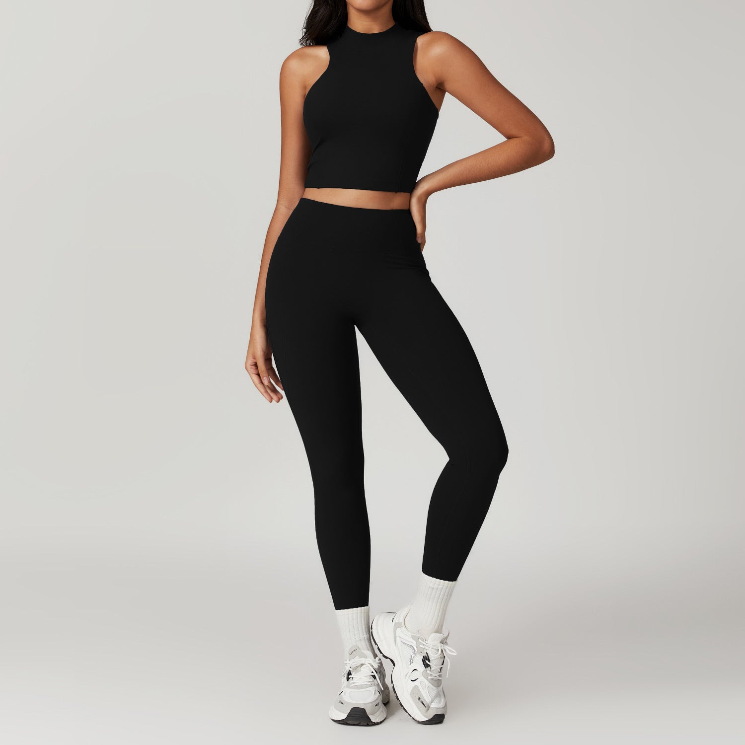 Tight Back Yoga Suit Outer Wear Casual Fitness Running Sports Skirt