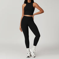 Vest Trousers Black
