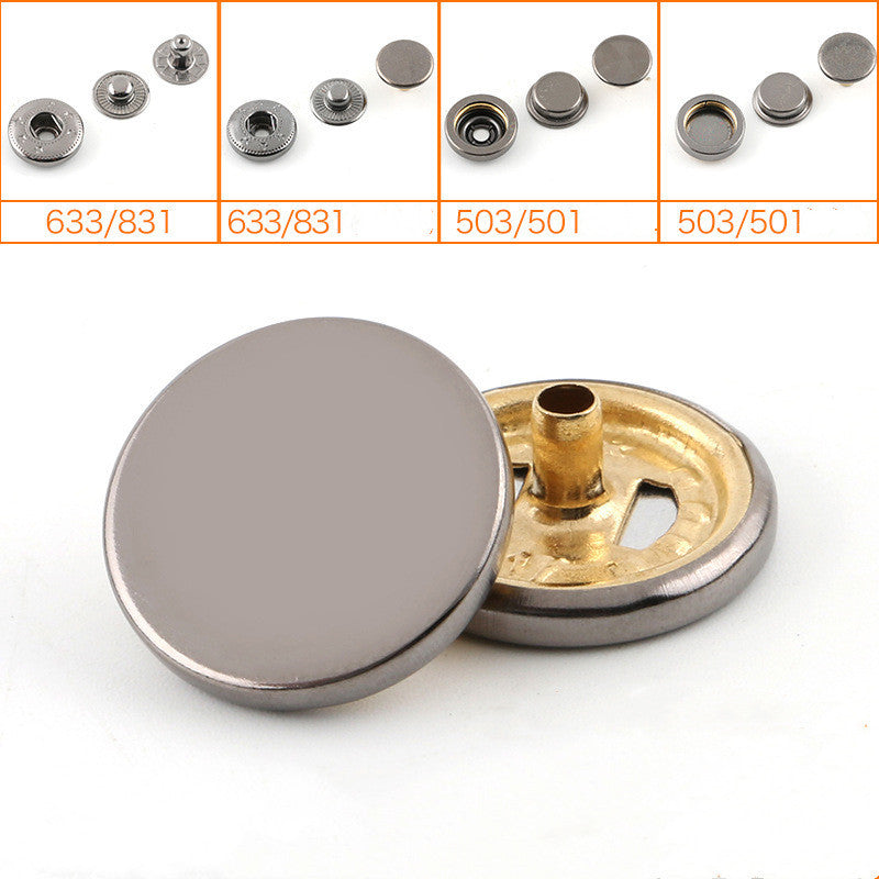 Metal Snap Buttons – Jacket, Denim & Clothing Accessories