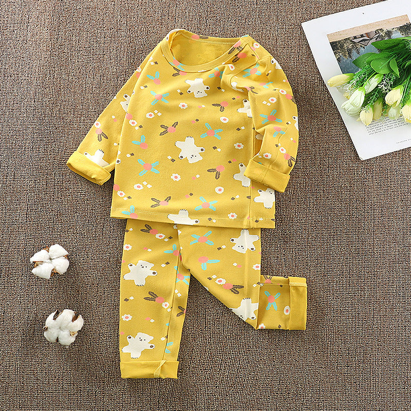 Big children's underwear set in autumn