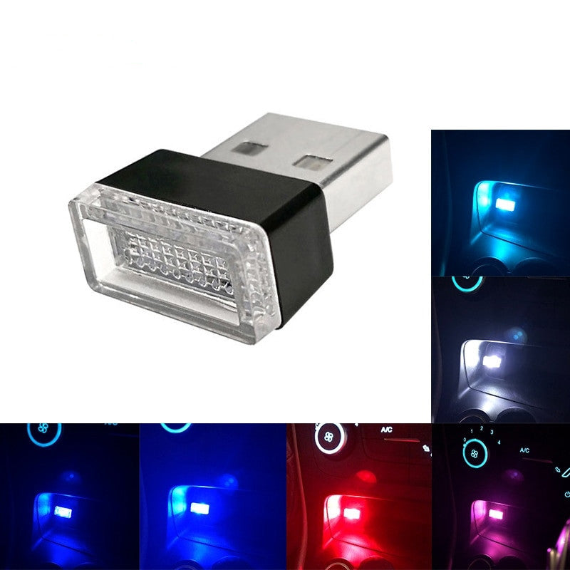 Mini USB Car Night Light LED Interior Lamp