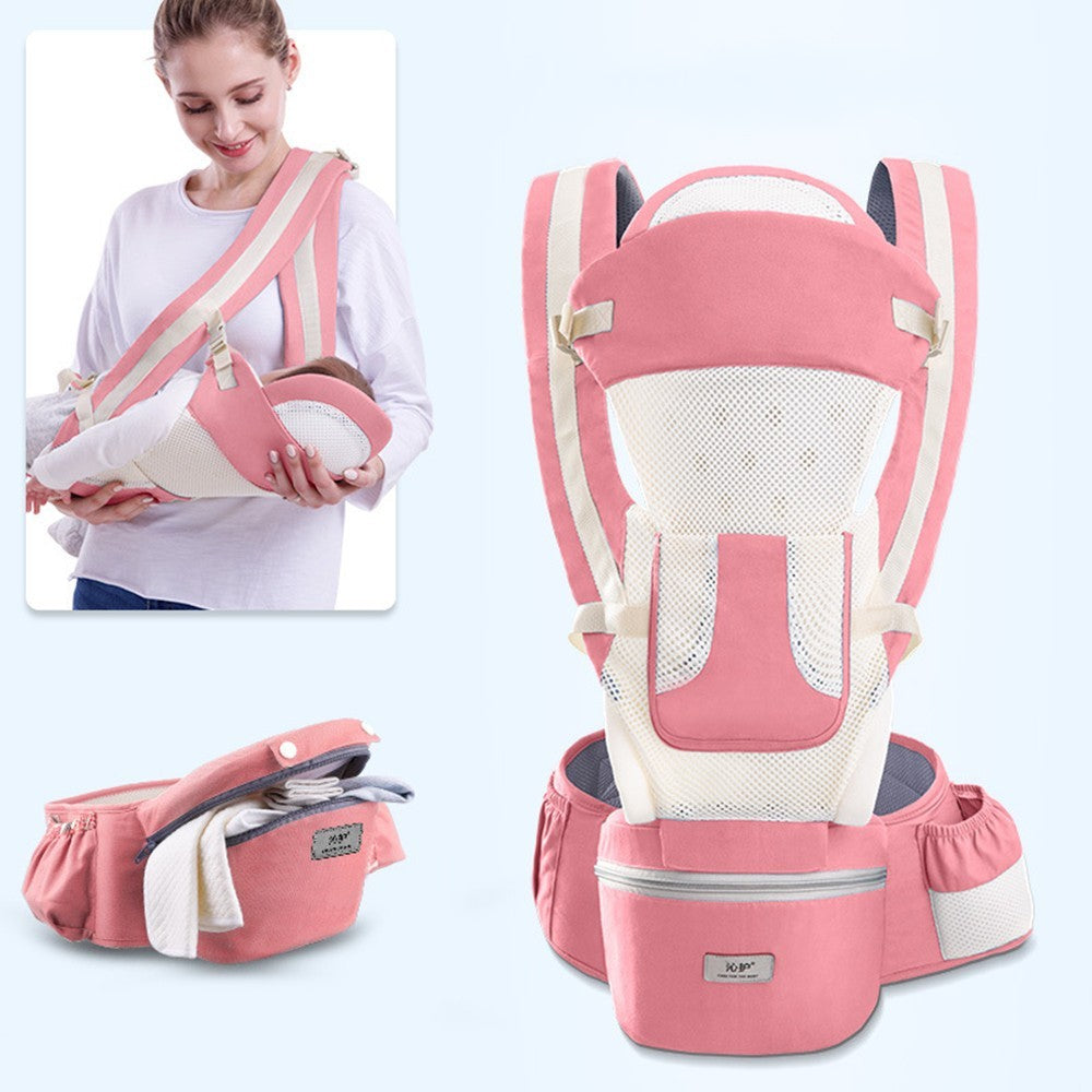 Baby Carrier with Waist Stool – Breathable and Multifunctional