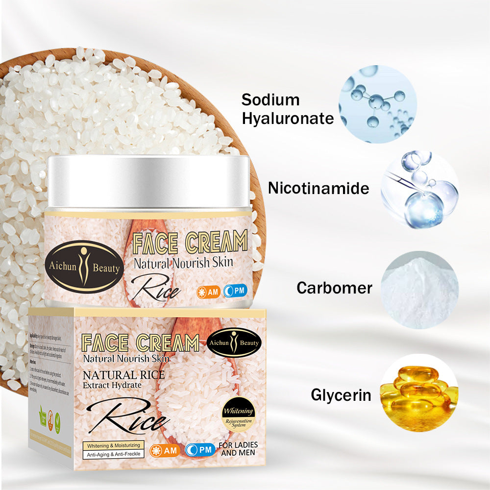 Rice Extract Collagen Cream For Moisturizing Brightening