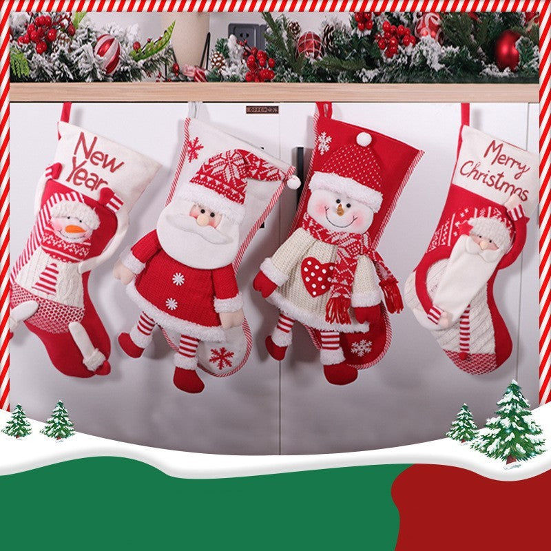 Christmas Eve Candy Stocking Decoration