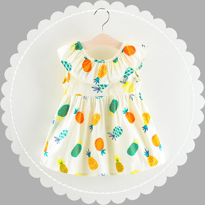 Pineapple Print Dress