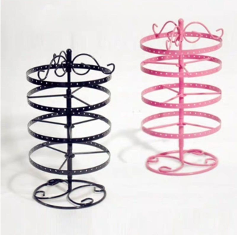 Creative Female Home Earring Holder Storage Rotating