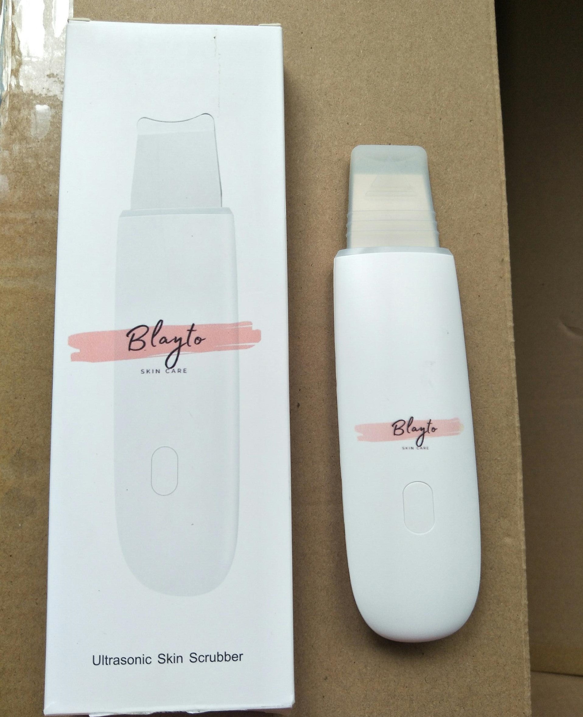 Ultrasonic Skin Scrubber Facial Cleaner for Deep Cleansing and Exfoliation