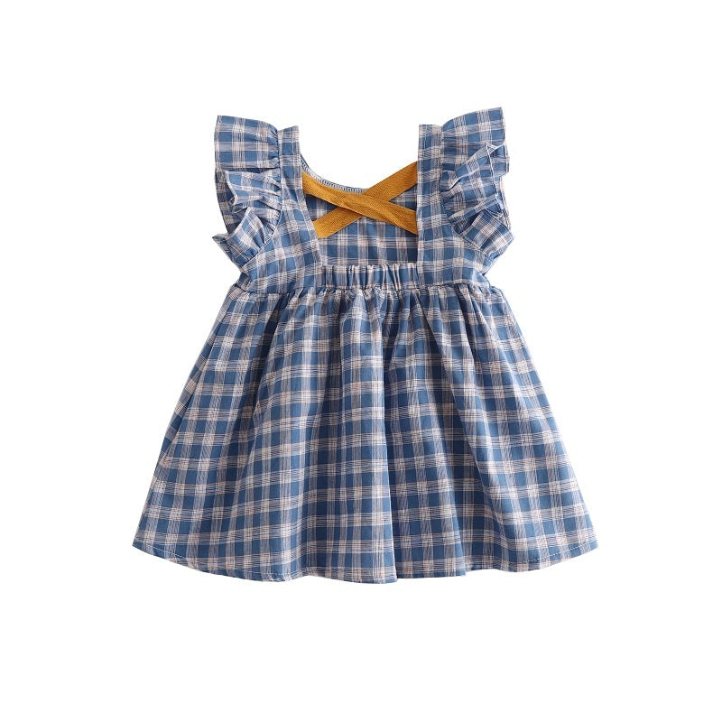 Cross check dress