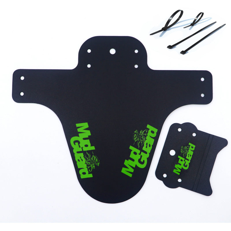 Mountain bike colored mudguard