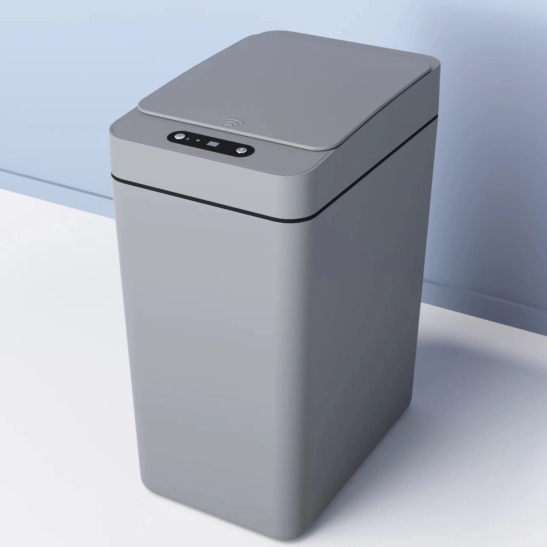 Intelligent Induction Kitchen Living Room Large Capacity Automatic Trash Can