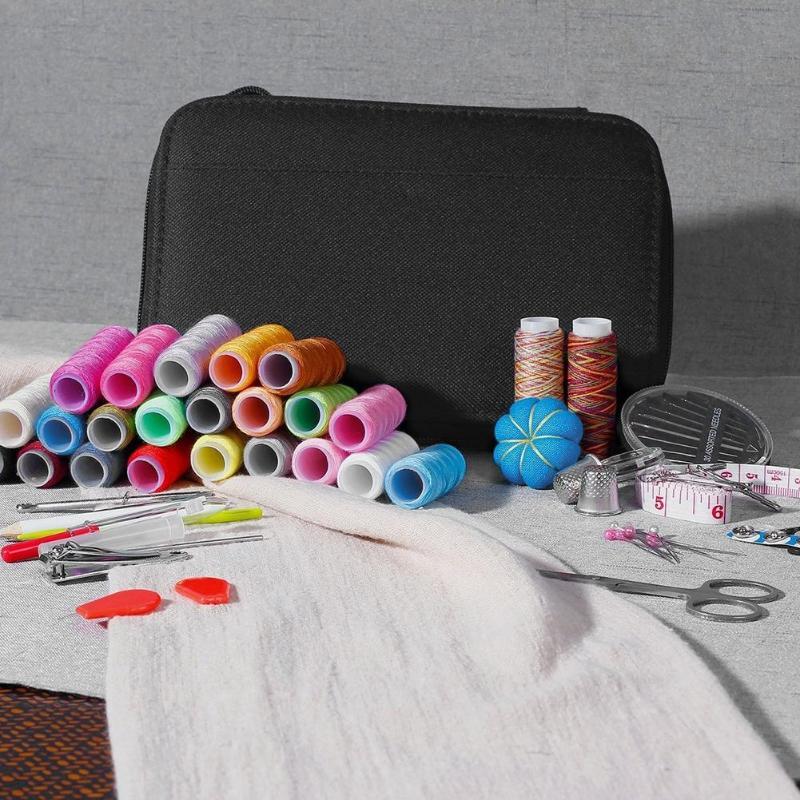 Sewing Suit Travel Bag – Black Zipper Organizer