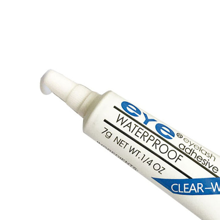 Waterproof Clear & Black Eyelash Glue – Strong Hold Strip Lash Adhesive