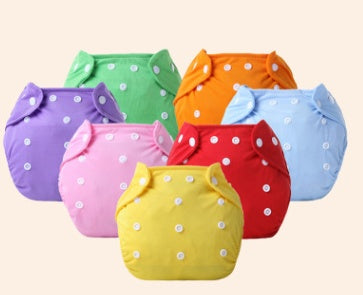 Adjustable Washable Baby Diaper Pants – Waterproof Pull-Up Style