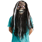 Horror Beard Hood Mask – Realistic Full Head Latex Halloween Costume Prop