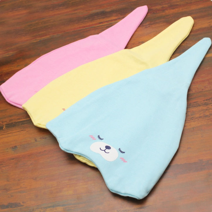 Baby Knit Beanie Cap – Cartoon Animal Double Print Cotton Hat for Toddler Boys and Girl