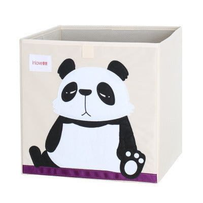 Children’s Fabric Folding Toy Storage Box – Collapsible Organizer