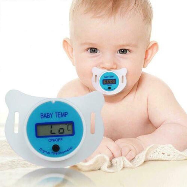 Baby Pacifier Digital Thermometer – Safe, Fast, Fever Alert