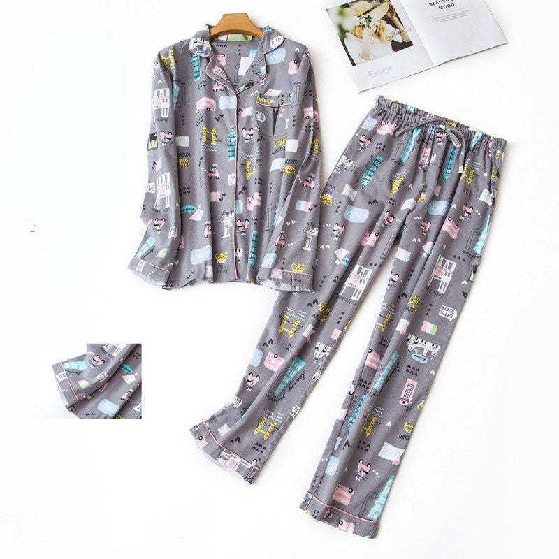 Women's Fashion Long Sleeve Pants Loungewear Set