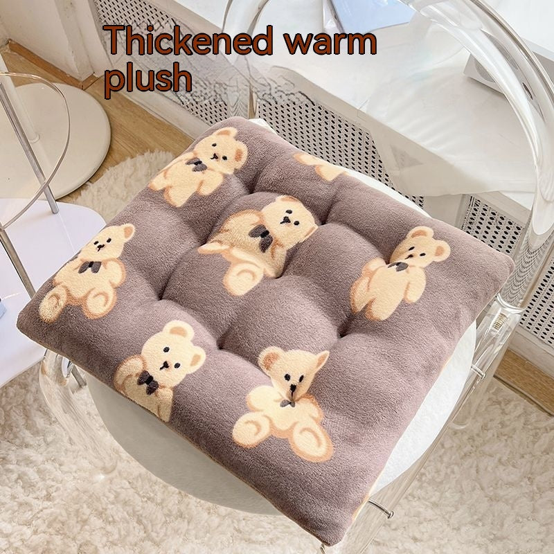 Cartoon Printed Thickening Seat Cushion