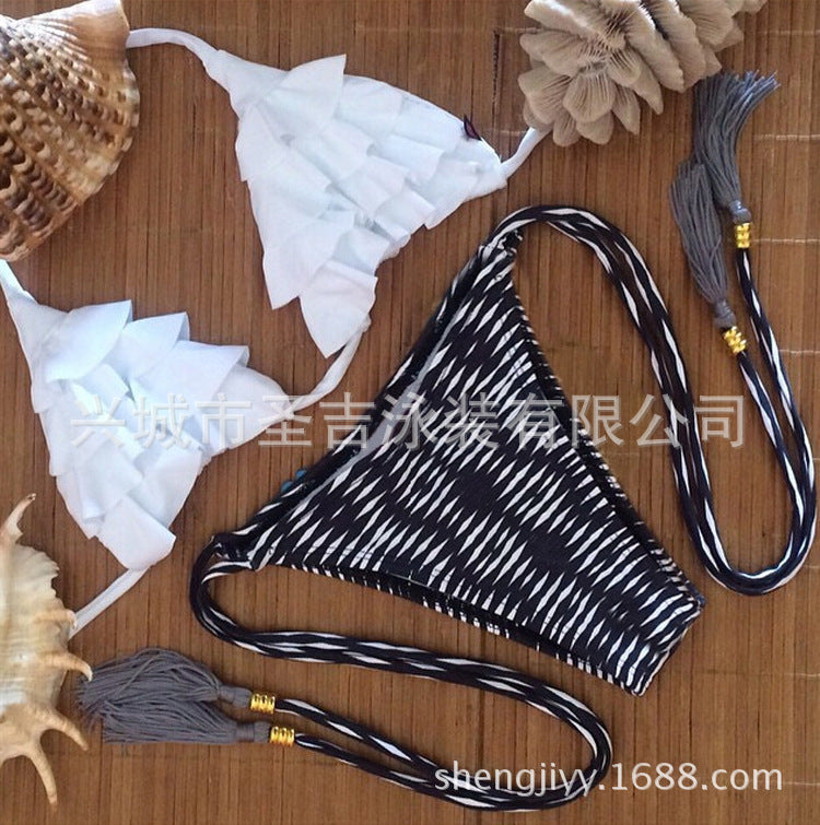 Women's Brazilian Bikini Set Nylon Spandex Slim Fit