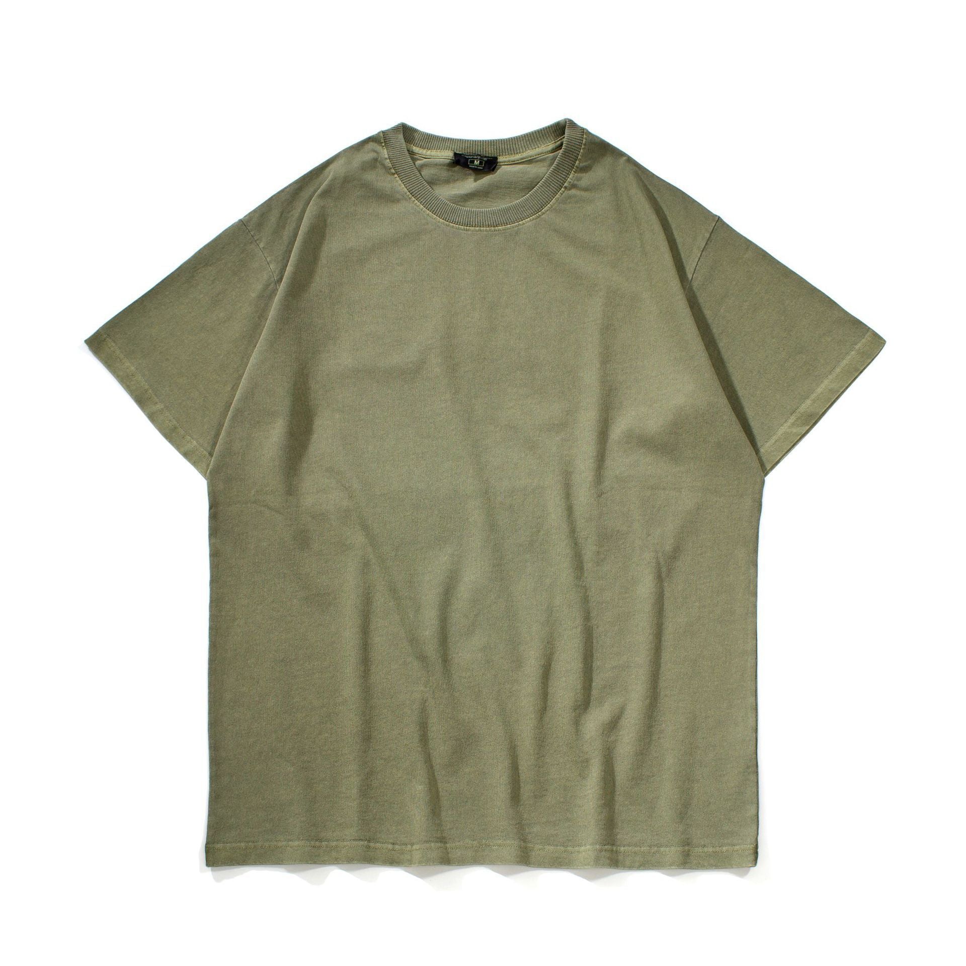 Wash and dye old men's T-shirts