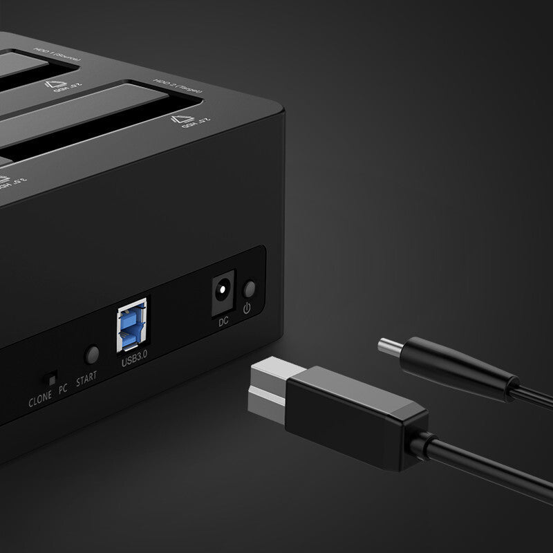 ORICO 6629US3 Dual-Bay SATA Dock – USB 3.0 with Offline Clone (2.5″/3.5″)