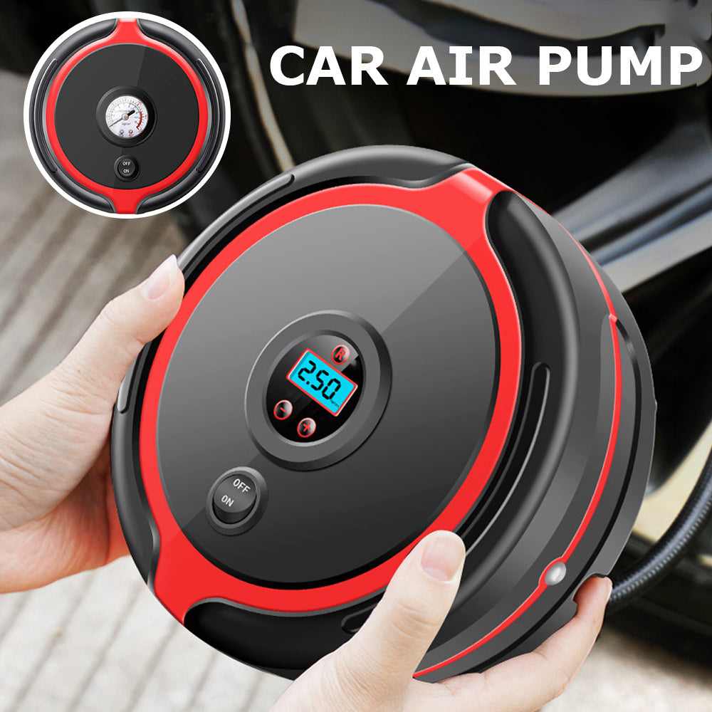 Car Electric Air Compressor, 260PSI DC 12V Portable Wireless Tire Inflator for Cars, Motorcycles, and Balloons