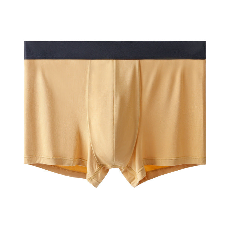 Modal Men's Underwear Mid-waist Breathable