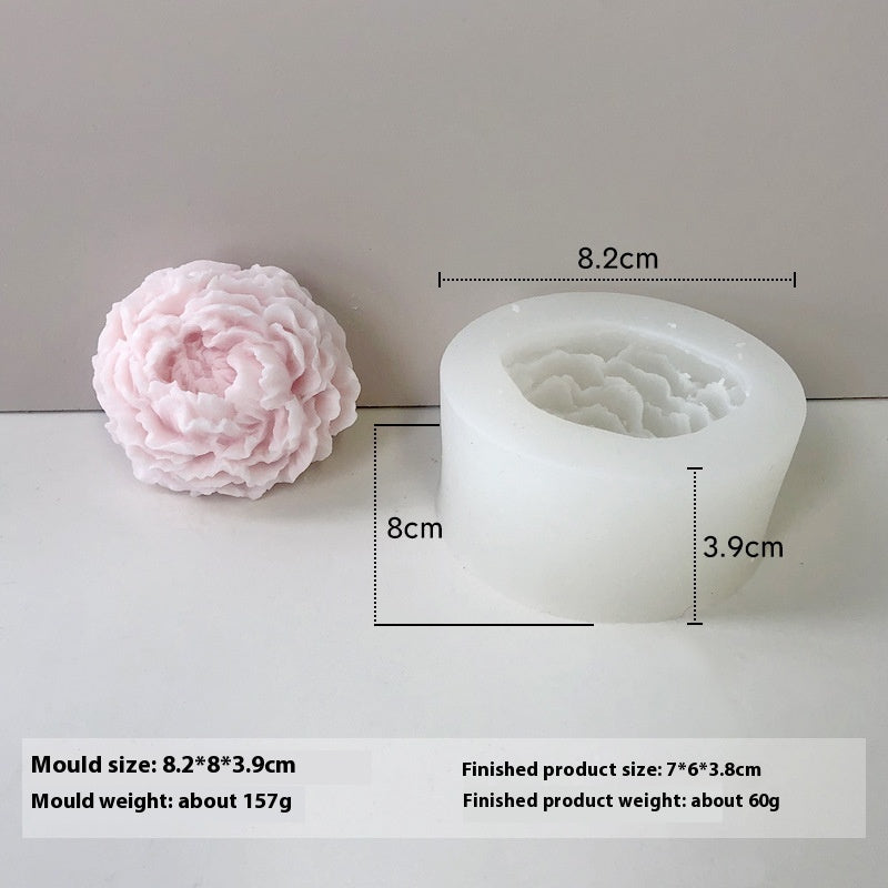Flower Aromatherapy Candle Silicone Mold DIY