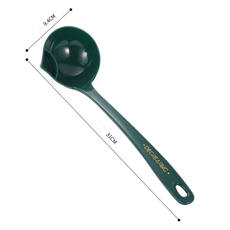 Plastic Oil Separator Spoon For Draining Oil From Soups