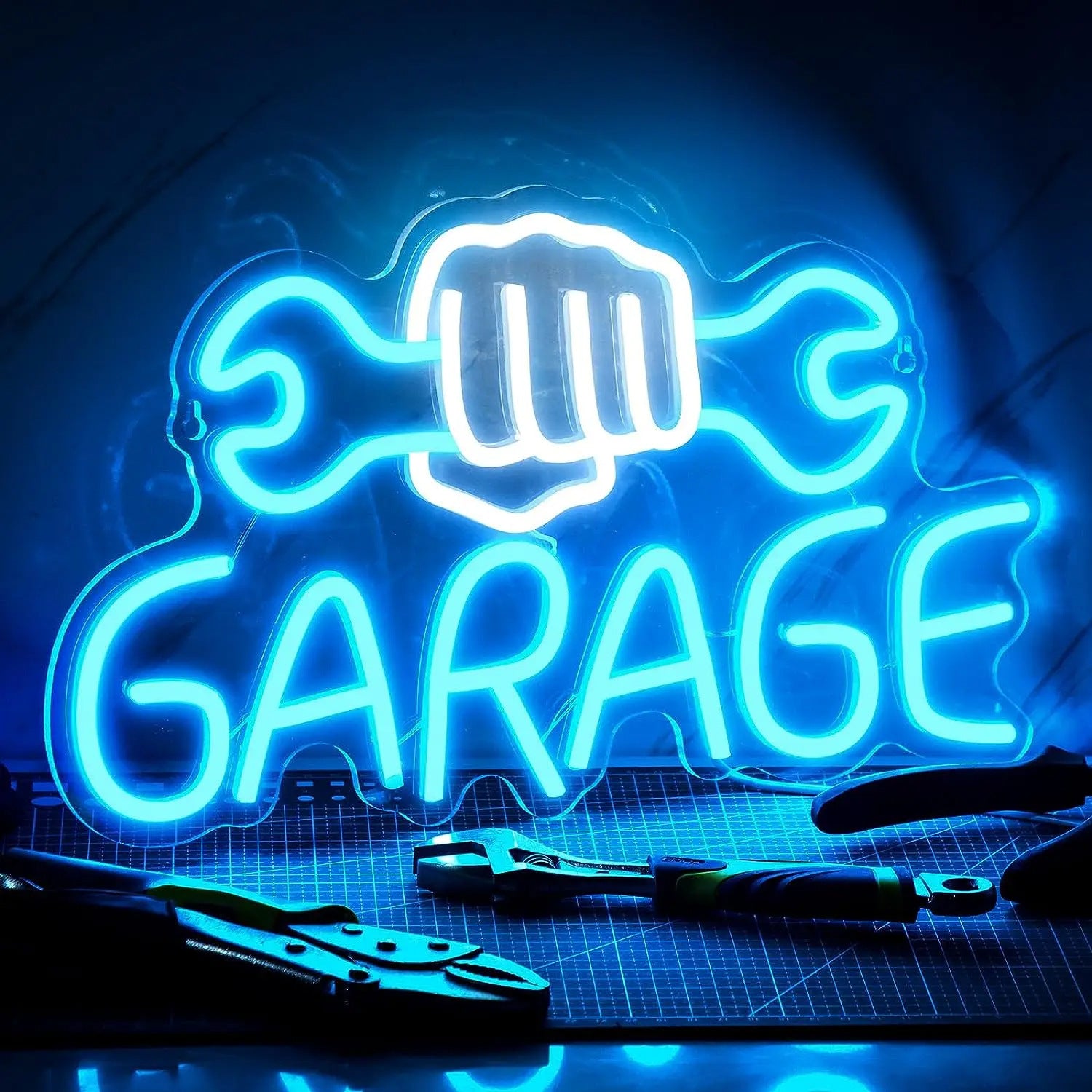Engine Car Repair Personalized Picture LED Decoration