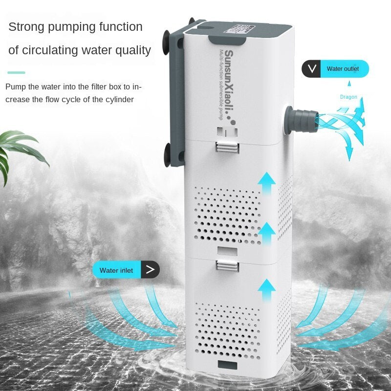 Four-Function Fish Tank Filter