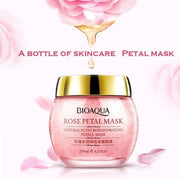 Silk Rose Petal Sleeping Mask For Anti Wrinkle Moisturizing