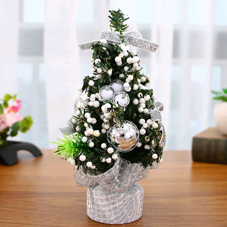 20cm Mini Christmas Tree Ornaments Desktop Holiday Decoration