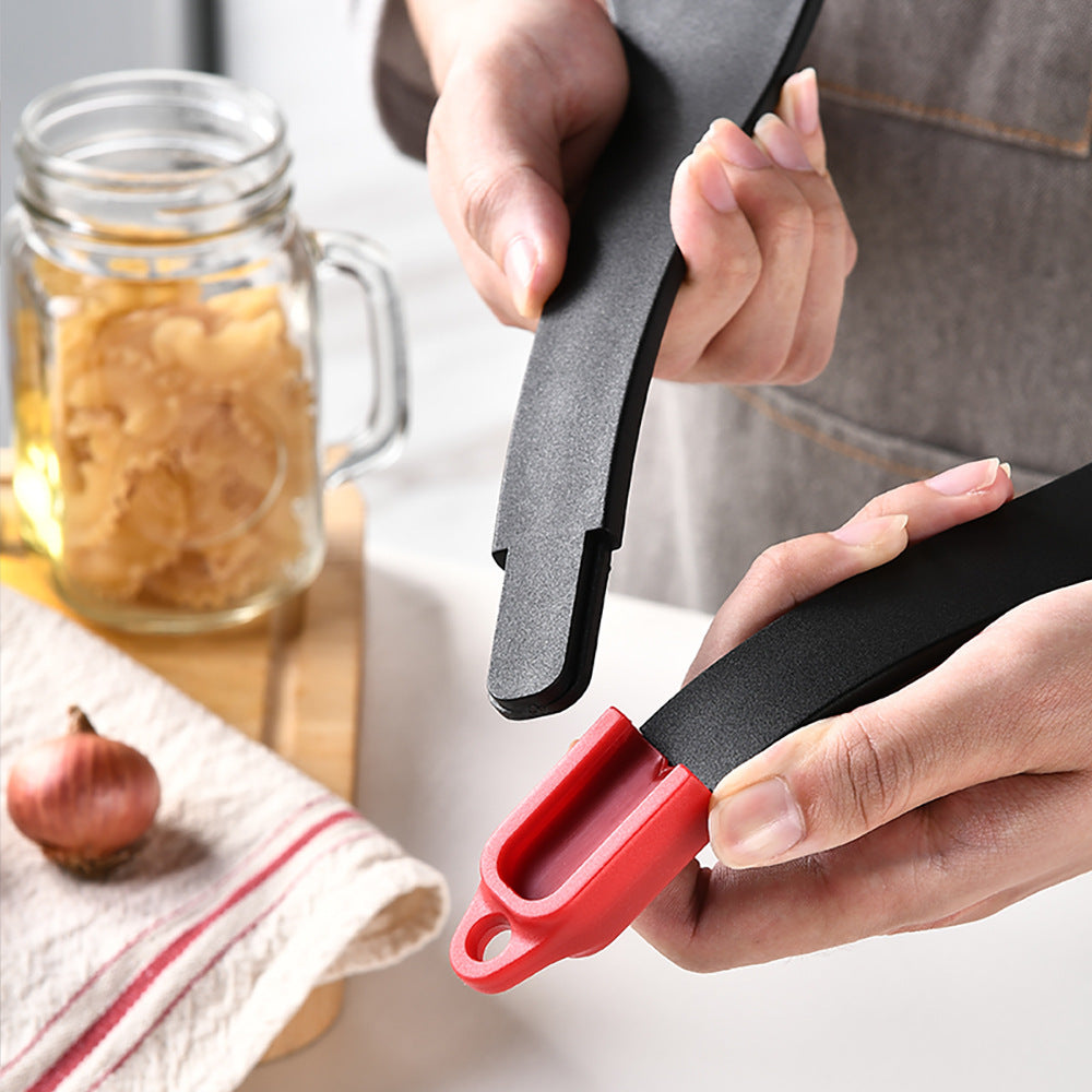 3-in-1 Silicone Frying Spatula Clip – Multi-Function Turner for Steak, Pancakes & More