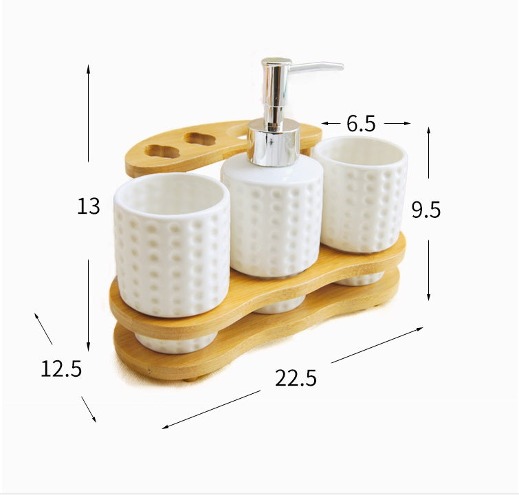 Bathroom Accessories Set – Complete Home Bath Essentials Kit