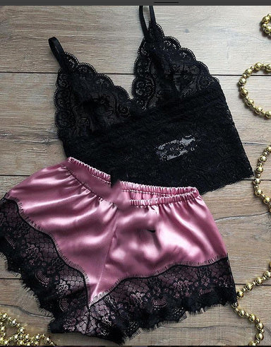 Elegant Lace Nightdress Suit for Women