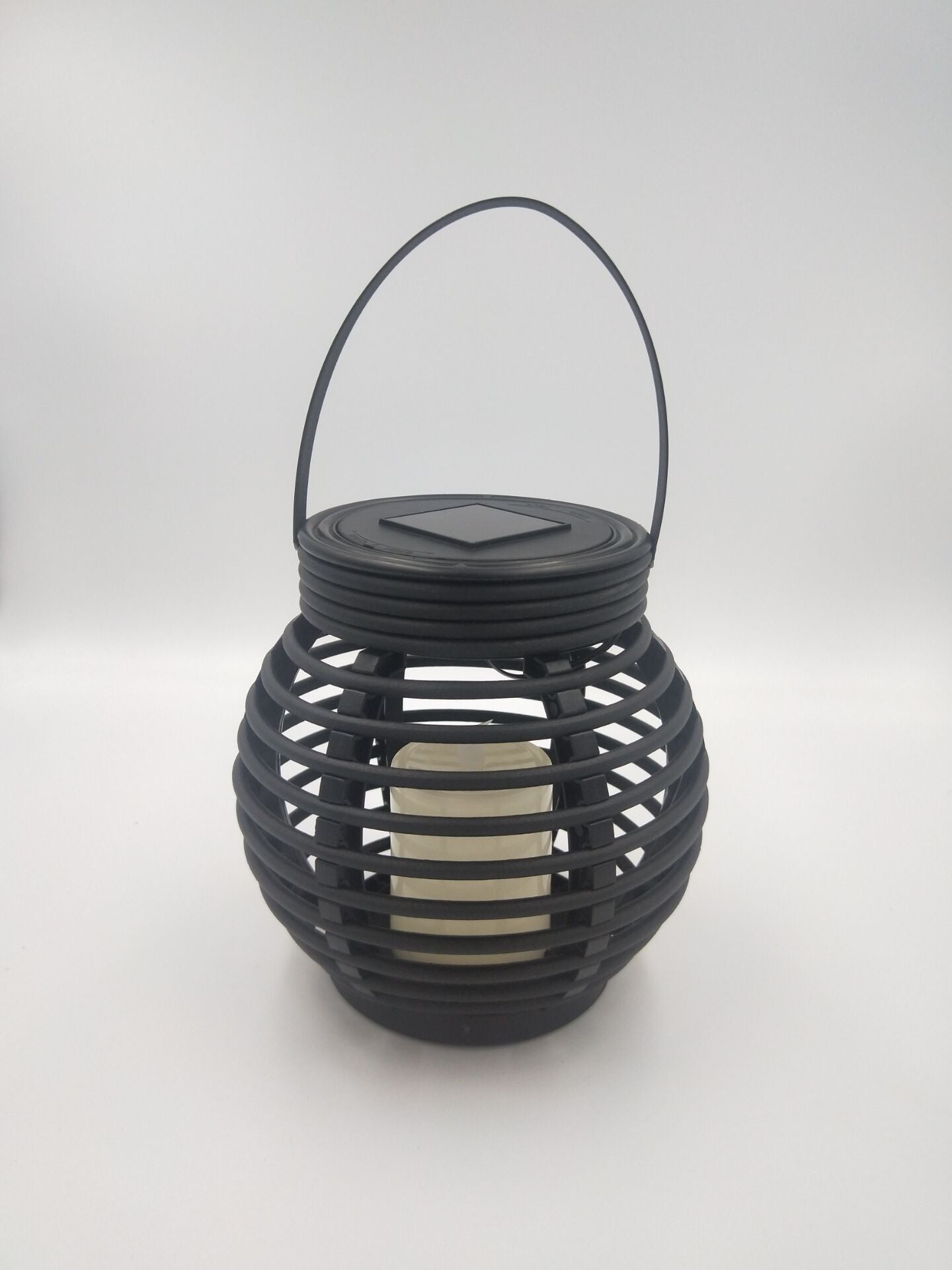 Solar LED Rattan Candle Light Outdoor Decorative Lamp