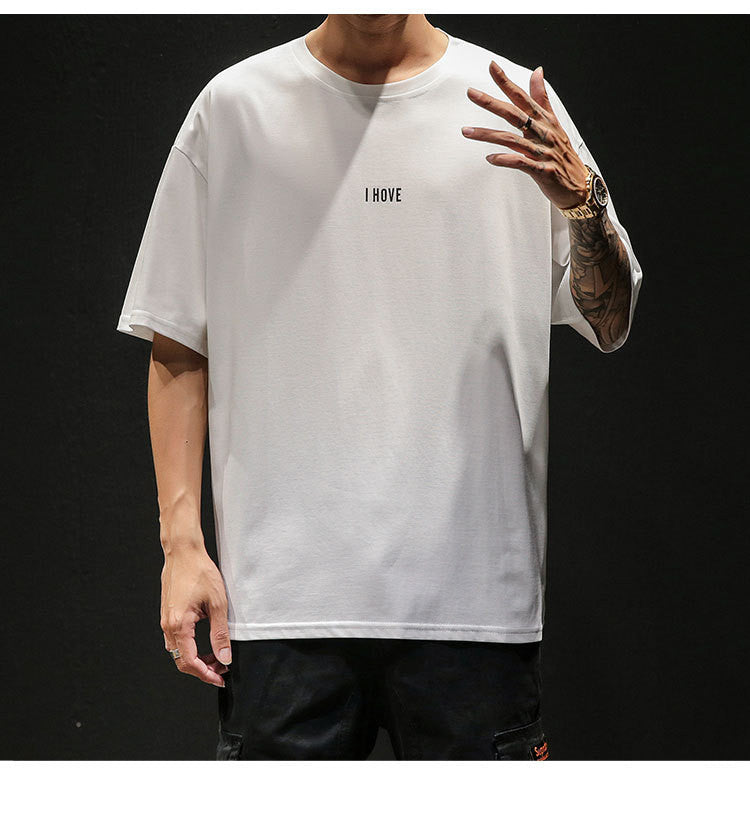 Men's loose casual T-shirt