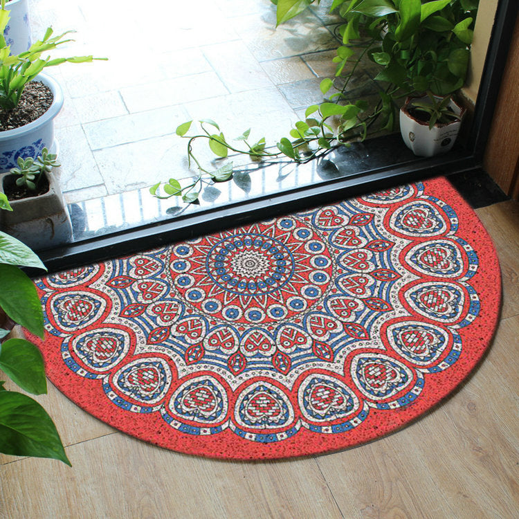 Entrance Door Semicircular Wire Enclosure Mat