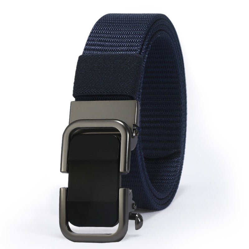 Men's Toothless Nylon Canvas Belt