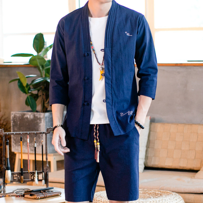 Chinese style linen set